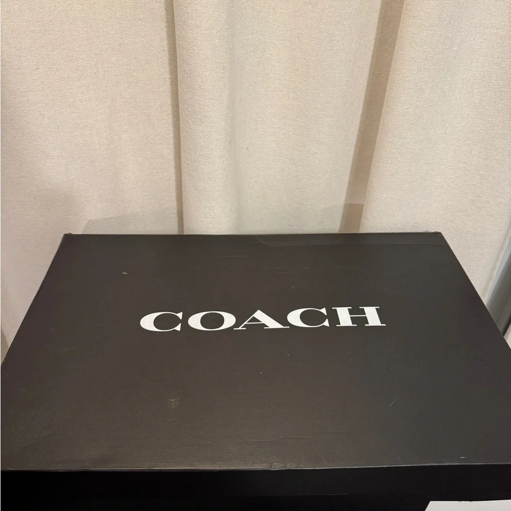 Coach Women's FarrahLogo Buckle Riding Boots NWT 6.5